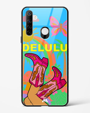 Delulu Dreamscape Glass Case Phone Cover (Realme)
