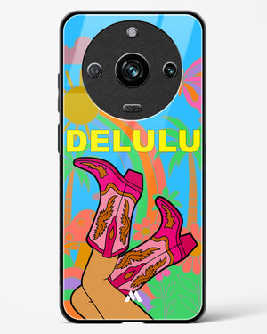 Delulu Dreamscape Glass Case Phone Cover (Realme)