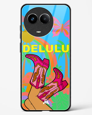 Delulu Dreamscape Glass Case Phone Cover (Realme)