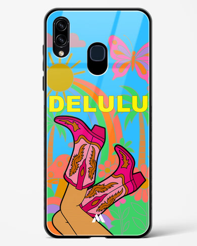 Delulu Dreamscape Glass Case Phone Cover (Samsung)