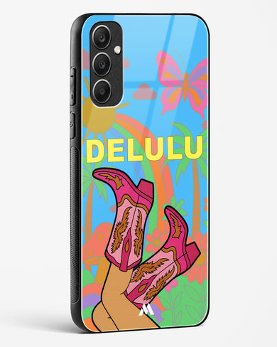 Delulu Dreamscape Glass Case Phone Cover (Samsung)