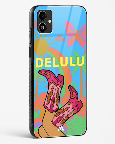 Delulu Dreamscape Glass Case Phone Cover (Samsung)