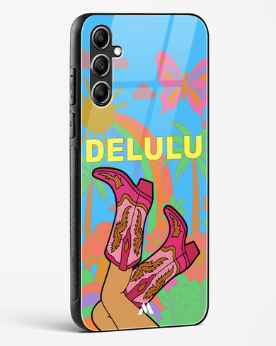 Delulu Dreamscape Glass Case Phone Cover (Samsung)