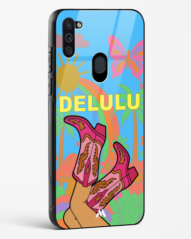Delulu Dreamscape Glass Case Phone Cover (Samsung)