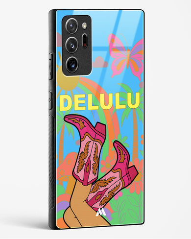 Delulu Dreamscape Glass Case Phone Cover (Samsung)