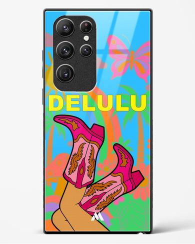 Delulu Dreamscape Glass Case Phone Cover (Samsung)