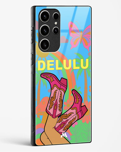 Delulu Dreamscape Glass Case Phone Cover (Samsung)