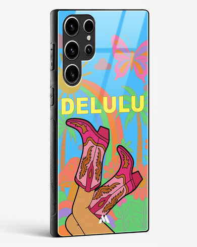 Delulu Dreamscape Glass Case Phone Cover (Samsung)