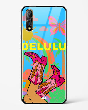 Delulu Dreamscape Glass Case Phone Cover (Vivo)