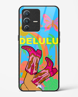Delulu Dreamscape Glass Case Phone Cover (Vivo)