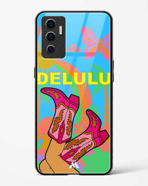 Delulu Dreamscape Glass Case Phone Cover (Vivo)