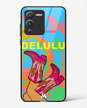 Delulu Dreamscape Glass Case Phone Cover (Vivo)