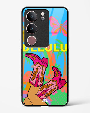 Delulu Dreamscape Glass Case Phone Cover (Vivo)