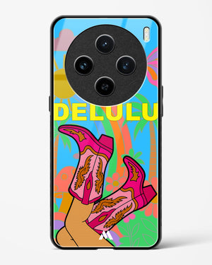 Delulu Dreamscape Glass Case Phone Cover (Vivo)
