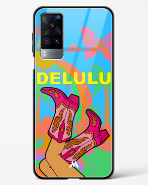 Delulu Dreamscape Glass Case Phone Cover (Vivo)