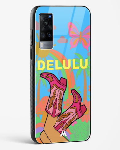 Delulu Dreamscape Glass Case Phone Cover (Vivo)