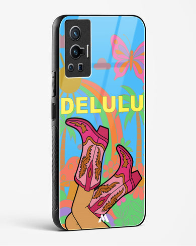 Delulu Dreamscape Glass Case Phone Cover (Vivo)
