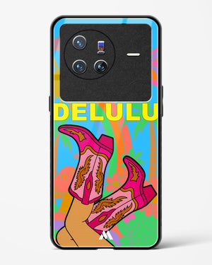 Delulu Dreamscape Glass Case Phone Cover (Vivo)