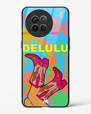 Delulu Dreamscape Glass Case Phone Cover (Vivo)