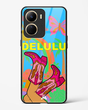 Delulu Dreamscape Glass Case Phone Cover (Vivo)