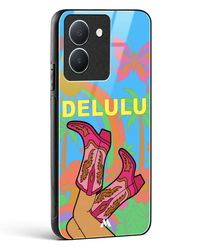 Delulu Dreamscape Glass Case Phone Cover (Vivo)
