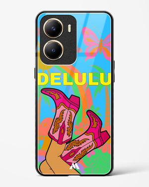 Delulu Dreamscape Glass Case Phone Cover (Vivo)