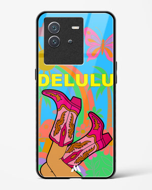 Delulu Dreamscape Glass Case Phone Cover (Vivo)
