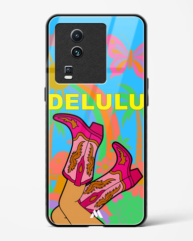Delulu Dreamscape Glass Case Phone Cover (Vivo)