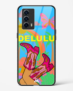Delulu Dreamscape Glass Case Phone Cover (Vivo)
