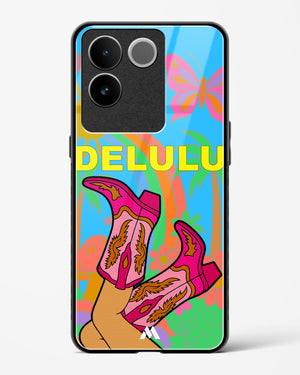 Delulu Dreamscape Glass Case Phone Cover (Vivo)