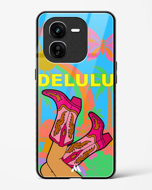 Delulu Dreamscape Glass Case Phone Cover (Vivo)