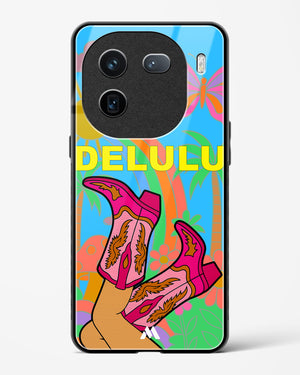 Delulu Dreamscape Glass Case Phone Cover (Vivo)