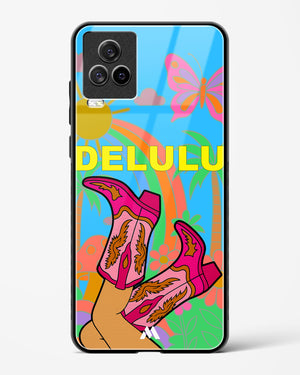 Delulu Dreamscape Glass Case Phone Cover (Vivo)
