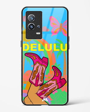 Delulu Dreamscape Glass Case Phone Cover (Vivo)