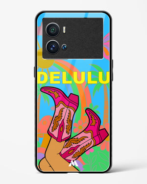 Delulu Dreamscape Glass Case Phone Cover (Vivo)