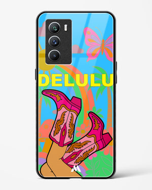 Delulu Dreamscape Glass Case Phone Cover (Vivo)