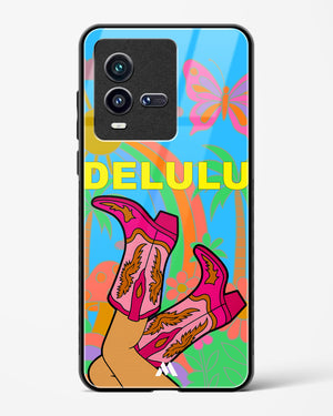 Delulu Dreamscape Glass Case Phone Cover (Vivo)