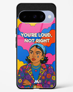Loud Not Right Glass Case Phone Cover (Google)
