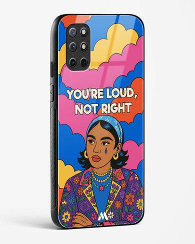 Loud Not Right Glass Case Phone Cover (OnePlus)