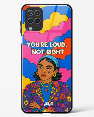 Loud Not Right Glass Case Phone Cover (Samsung)