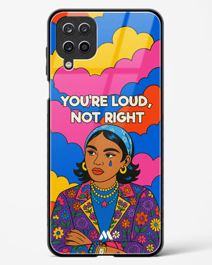 Loud Not Right Glass Case Phone Cover (Samsung)