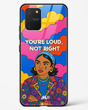 Loud Not Right Glass Case Phone Cover (Samsung)