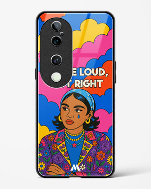 Loud Not Right Glass Case Phone Cover (Vivo)