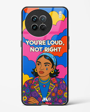 Loud Not Right Glass Case Phone Cover (Vivo)