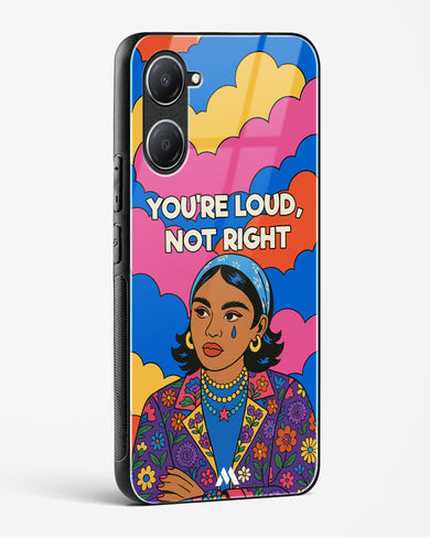 Loud Not Right Glass Case Phone Cover (Vivo)