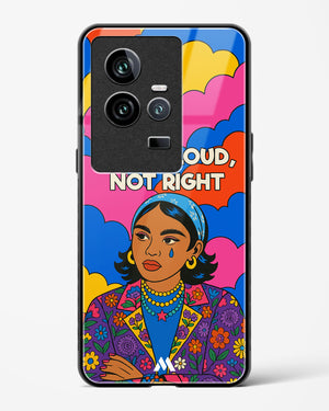 Loud Not Right Glass Case Phone Cover (Vivo)
