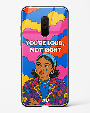 Loud Not Right Glass Case Phone Cover (Xiaomi)