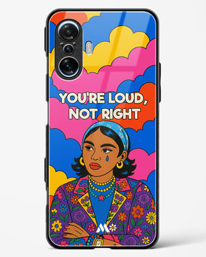 Loud Not Right Glass Case Phone Cover (Xiaomi)