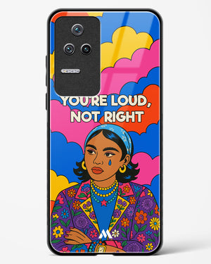 Loud Not Right Glass Case Phone Cover (Xiaomi)