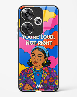 Loud Not Right Glass Case Phone Cover (Xiaomi)
